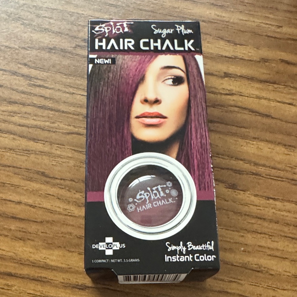 Splat Sugar Plum Hair Chalk - Vibrant Purple
